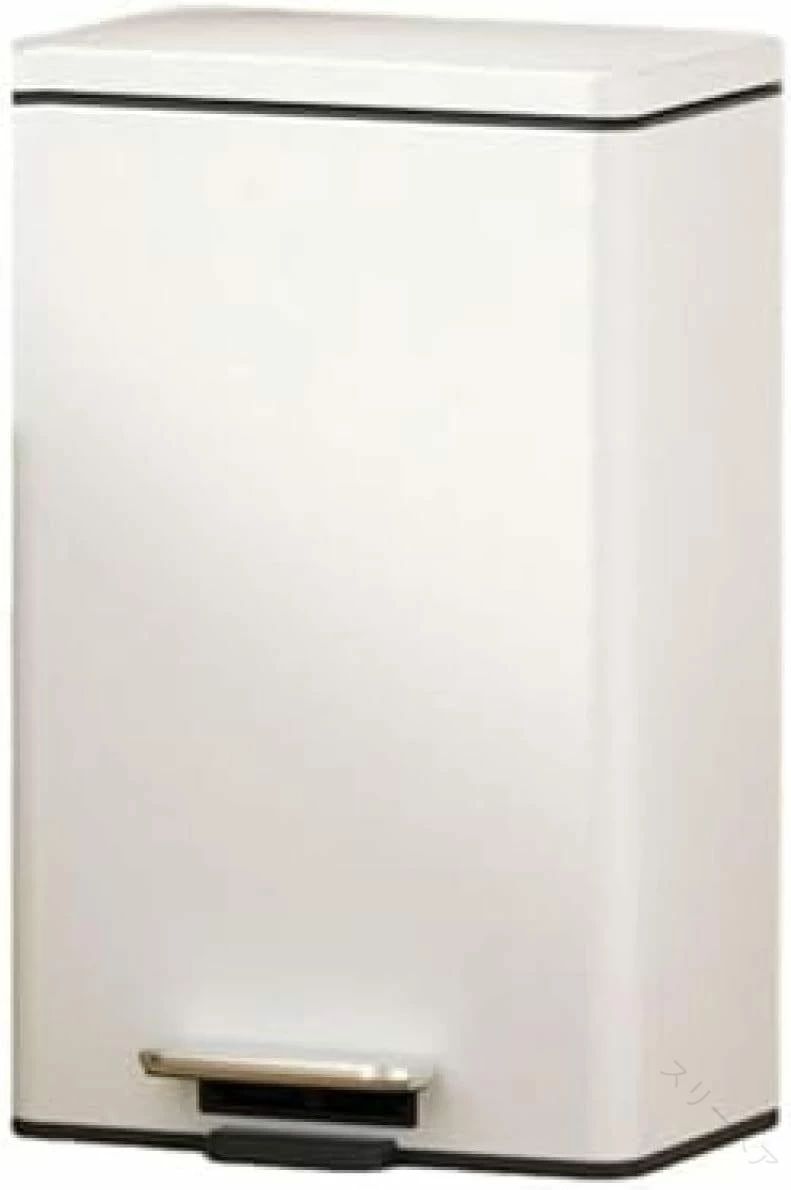 ゴミ箱 ふた付き 10L ダストボックス 角型 ペダル式 ごみ箱 スリム おしゃれ 抗菌 消臭 密閉 音無し 部屋 リビングルーム トイレ キッチン 浴室 オフィス用 スチール|プライム雑貨