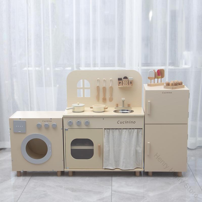 夢を育てる木製ドールハウス 女の子の初めてのマイキッチン 想像力が広がる知育玩具 クリスマス贈り物に最適 親子で楽しむおままごと遊び 女の子の成長を応援