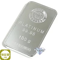 【楽天市場】田中貴金属 純プラチナ インゴット 100g 流通品