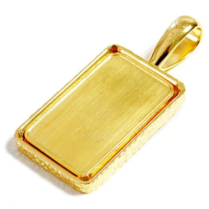 純金 24金 インゴット 流通品 三菱マテリアル 5g K24 脱着可能枠付き ペンダント トップ 金色 保証書付 送料無料 ジュエリー・アクセサリー 