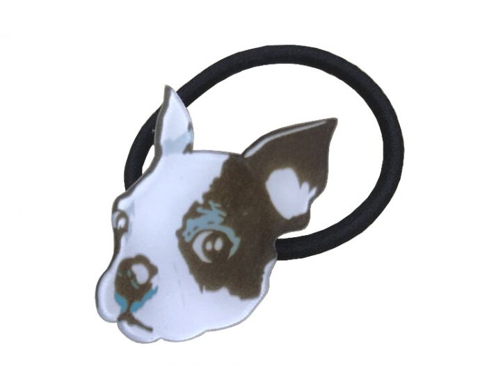 楽天市場 Conフレブル Wh Bk ヘアゴム ゴム ポニー コンチョ ヘアアクセサリー ヘアアクセ アニマル 犬 フレンチブルドッグ モチーフ ヘア小物 ヘッドアクセ ファッション雑貨 髪飾り オシャレ総合研究所