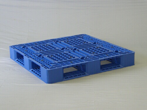 岐阜プラスチック工業 JL-D4･1111G [12kg/再生PP] ( risu リス プラスチックパレット リサイクルパレット 樹脂パレット JLパレット 軽量タイプ 輸出 梱包 物流機器 搬送機器 軽い 11×11 ) 506456