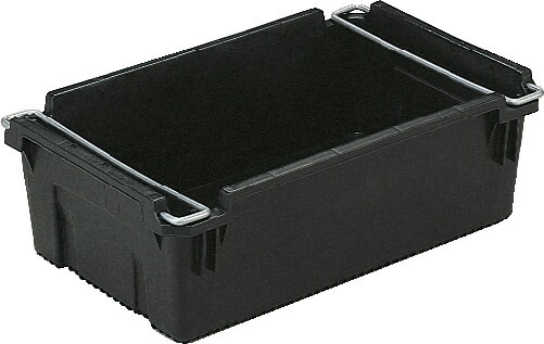 三甲 サンコー サンエレックナー サンバケット#37N-3(導電) ハンドル付 容量36.5L【個人宅配不可】【（土・日・祝）日時指定不可】