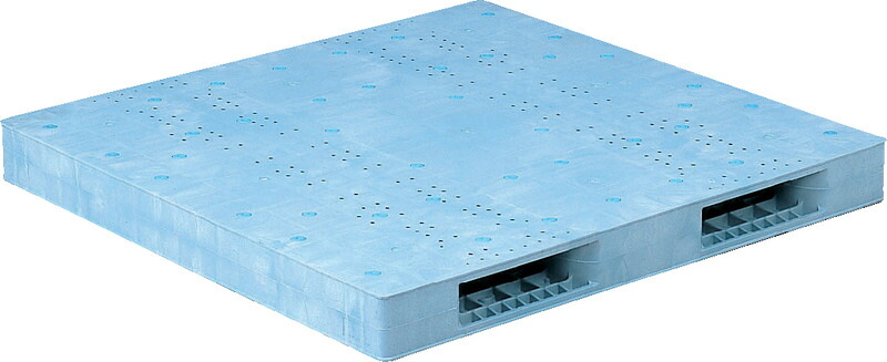 三甲 サンコー R2-1515F [46.5kg/低発泡PP] ( プラスチックパレット 樹脂パレット Rタイプ両面使用型 二方向差 輸出 梱包 物流機器 搬送機器 15&times;15 ) 82250101｜プラ生活