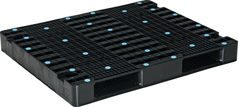 三甲 サンコー  R2-1012 [25.5kg]生まれ変わり黒いこと/再利用PP ( 可塑性物質調色板 脂調色板 凍るバス発着場用調色板 R印字機両面当て嵌める型 二道のり差 エクスポート 荷拵え 流通設備 送りとどける設備 SDGs 12×10 ) 812058