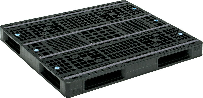 三甲 サンコー R4-1012-4 [14.4kg]生まれ変わり黒いこと/再利用PP ( 可塑性物質調色板 脂調色板 R印字機両面当て嵌める型 四道のり差 エクスポート 荷拵え 流通設備 送りとどける設備 SDGs 12×10 ) 81203201