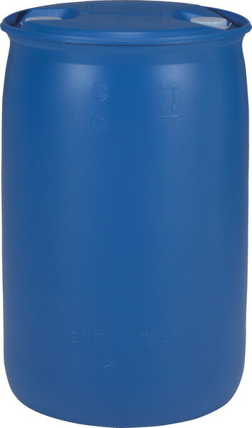 三甲（サンコー）プラスチックドラムクローズドタイプ PDC200L-6 青碧 掛け目9.5kg 電気容量200L 超巨大分子量PE 繋ぎ6型、屁っ放り毛布、防御すること旗がしら付【人間宅不可】【 週末祝・第四次元任じる不可】