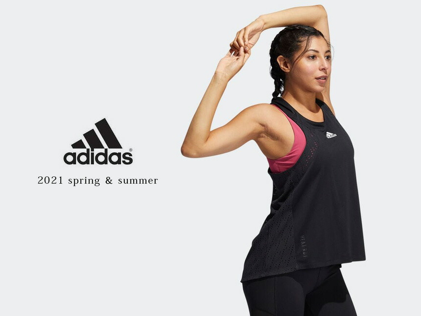 アディダス スポーツウェア レディース Adidas Heat Rdy トレーニング タンクトップ Heat Rdy Training Tank Top 21ss ヨガ トップス ヨガウェア フィットネス ジム ランニング ダンス サイクリング メッシュ Sk Bloumgrootegast Nl