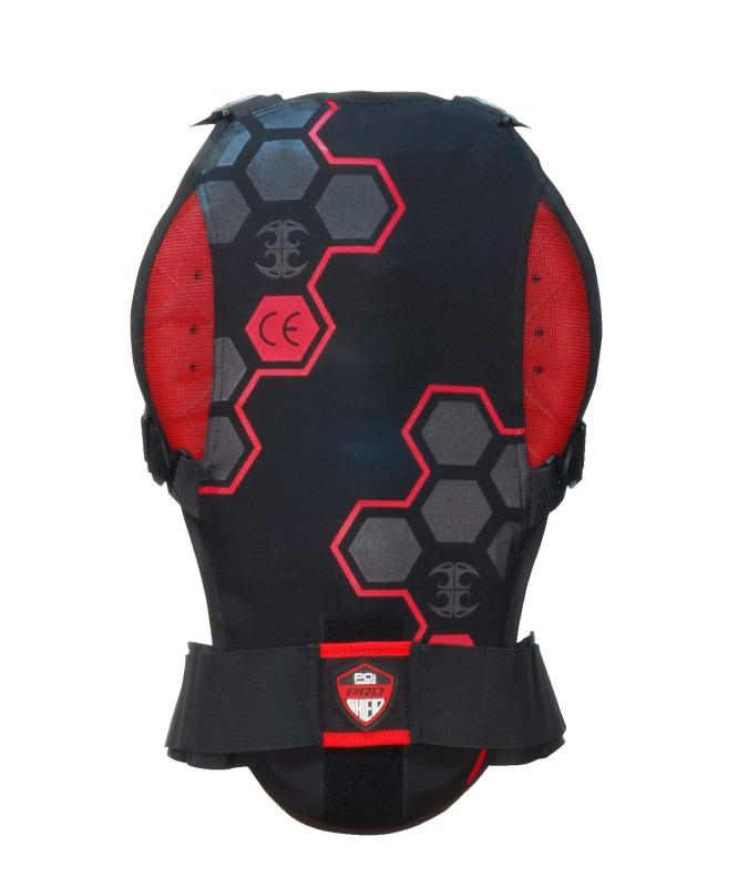 [ピーオーアイデザイン] プロテクター RBP-01-PRO Black/Red Free