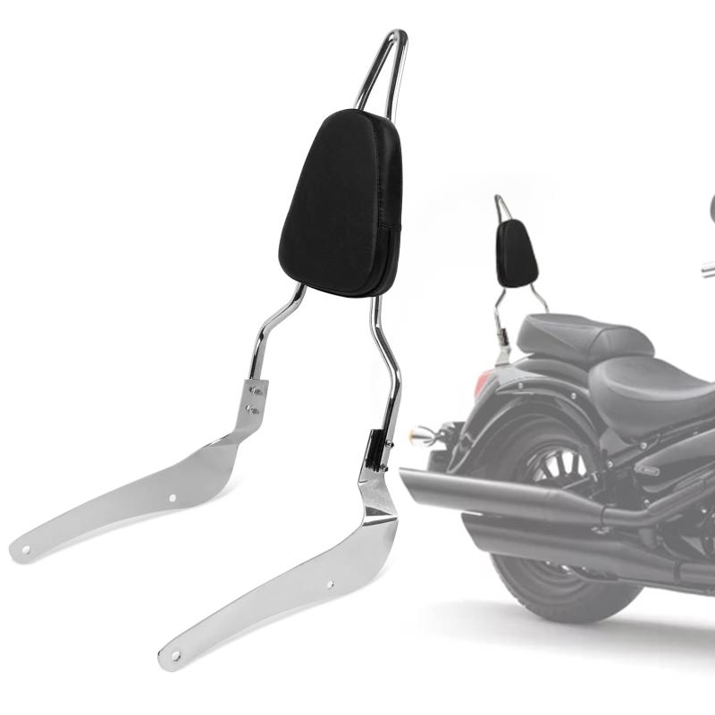 バイク用 シーシーバー リアキャリア付き タンデムバー 背もたれ バックレスト 対応 イントルーダークラシックブールバード VL400 VL800 M50 C50|pure bliss