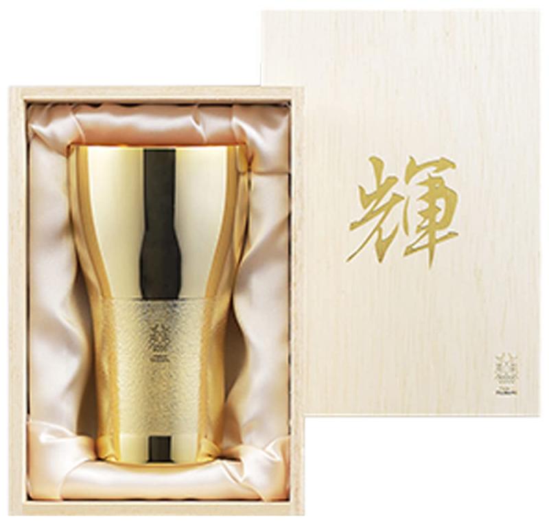 「輝」純銅 ビアタンブラー 440ml (金仕上) KG-03