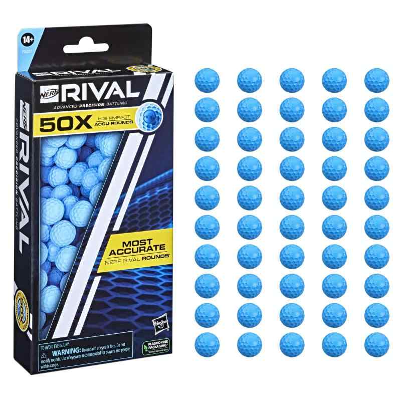 NERF Rival 50 Accu-Round リフィル 50アキュラウンド 最も正確なライバルラウンド 全ライバルブラスター対応