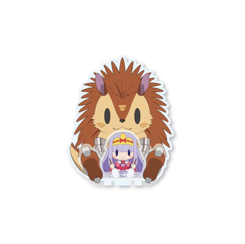 魔王城でおやすみ すわってマスコットはりとげマジロ画像