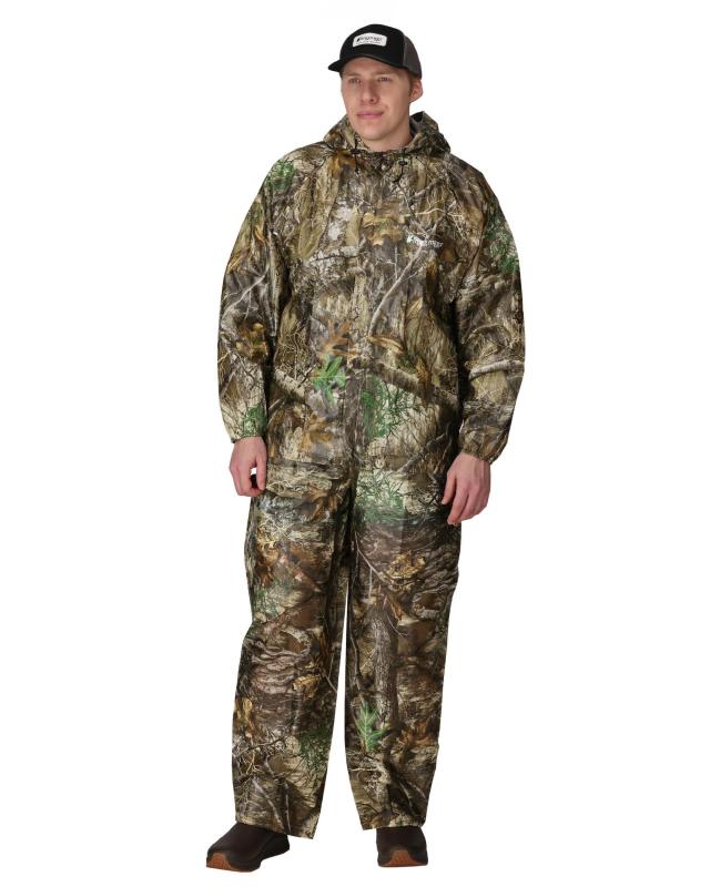 FROGG TOGGS メンズ 超軽さレインスーツ レインウェア Realtree Edge-カーボン