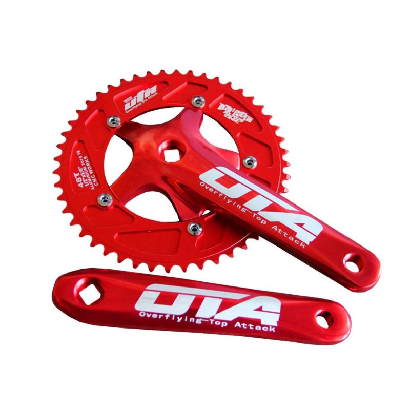 SENQI CNC固定ギア チェーンホイール 自転車クランクセット48T 170mm