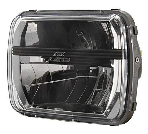 小糸製作所(KOITO)/LEDヘッドランプユニット 角型2灯式 12V/24V車兼用 品番:2LEDRSB-12-24