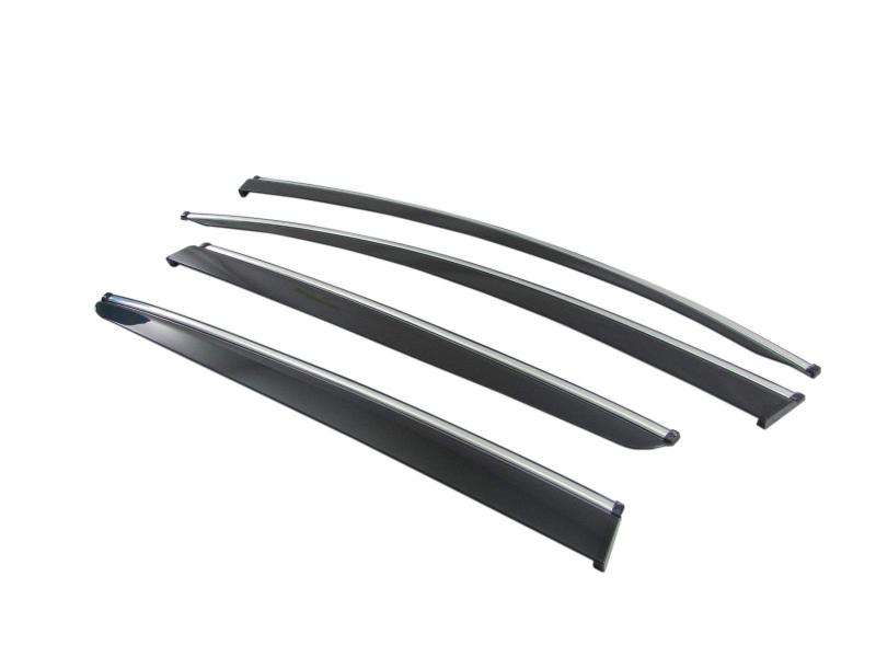 BRIGHTZ GS450h GWS191 サイドドアバイザー メッキモール付 【 INJ-V-090 】 GWS S191 191 190 GS 450h 450 32437