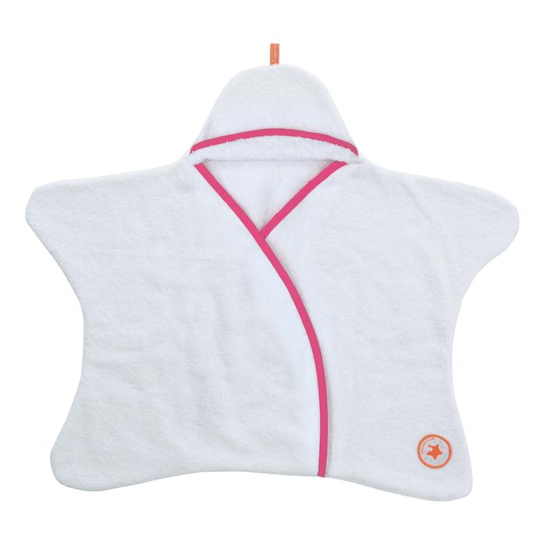 Tuppence & Crumble タッペンスアンドクランブル 星型アフガン Star Wrap スターラップ Splash Club Starsnug スプラッシュクラブ スタースナッグ 【タオル地】 0-4ヶ月用 ピンク