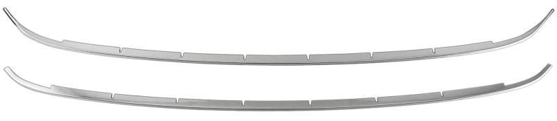 BRIGHTZ クラウンクロスオーバー TZSH35 AZSH35 超鏡面ステンレスメッキフロントバンパーモール 2PC 【 FBUM&minus;MOL&minus;148 】 ZSH AZSH H35 35 クラウン クロスオーバー｜pure bliss