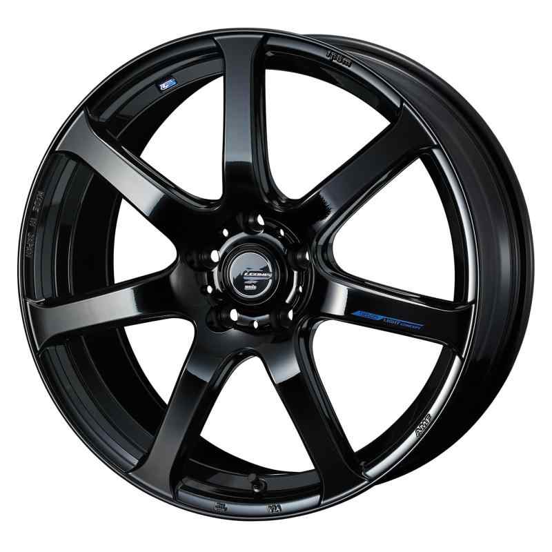 Weds LEONIS NAVIA 07 15インチ 4H PCD100 4.5J +45 PBK 【0039554】｜pure bliss