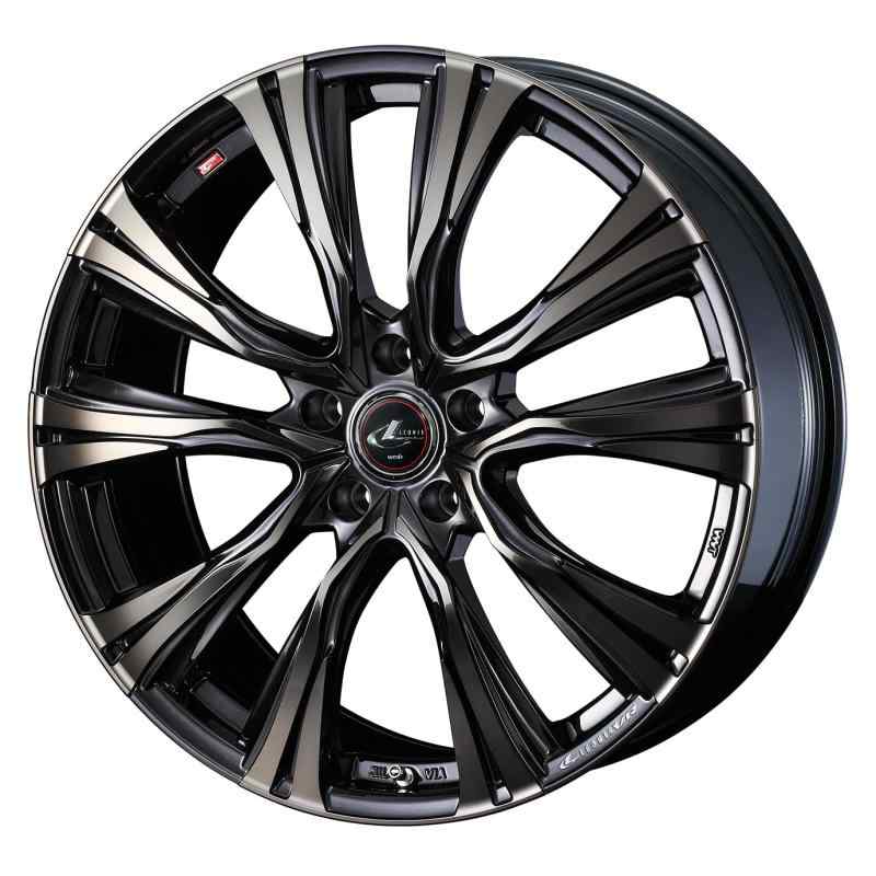 Weds LEONIS VR 19インチ 5H PCD114.3 7.5J +43 PBMC/TI 【0041273】