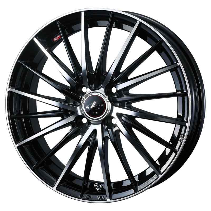Weds LEONIS FR 15インチ 4H PCD100 5.5J +43 PBMC 【0041659】