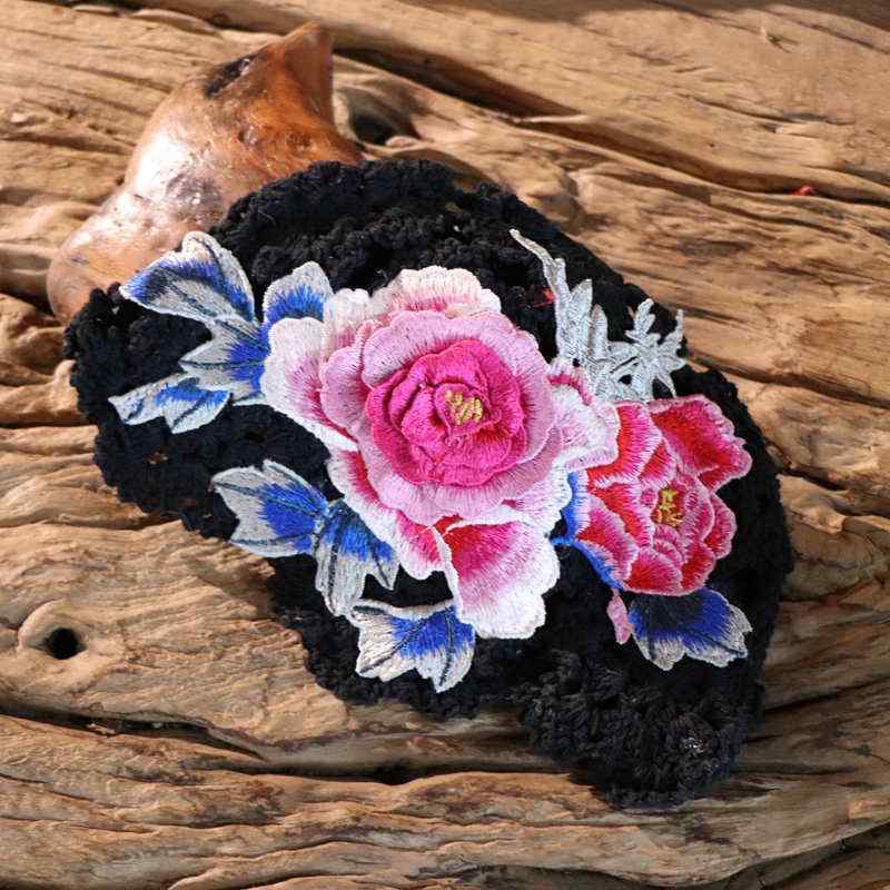 ニット帽 メンズ レディース エスニック 透かし編み 立体刺繍 春夏秋 通気性 防風 遮陽 フラットトップ おしゃれ かわいい カジュアル デザイン ベージュ ワインレッド