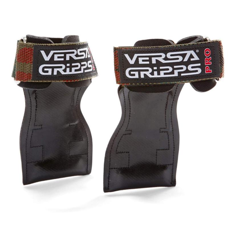 Versa Gripps PRO パワーグリップ 筋力トレーニング・リストラップ made in the USA (Camo/迷彩, R/L:18.1-20.5cm)|pure bliss
