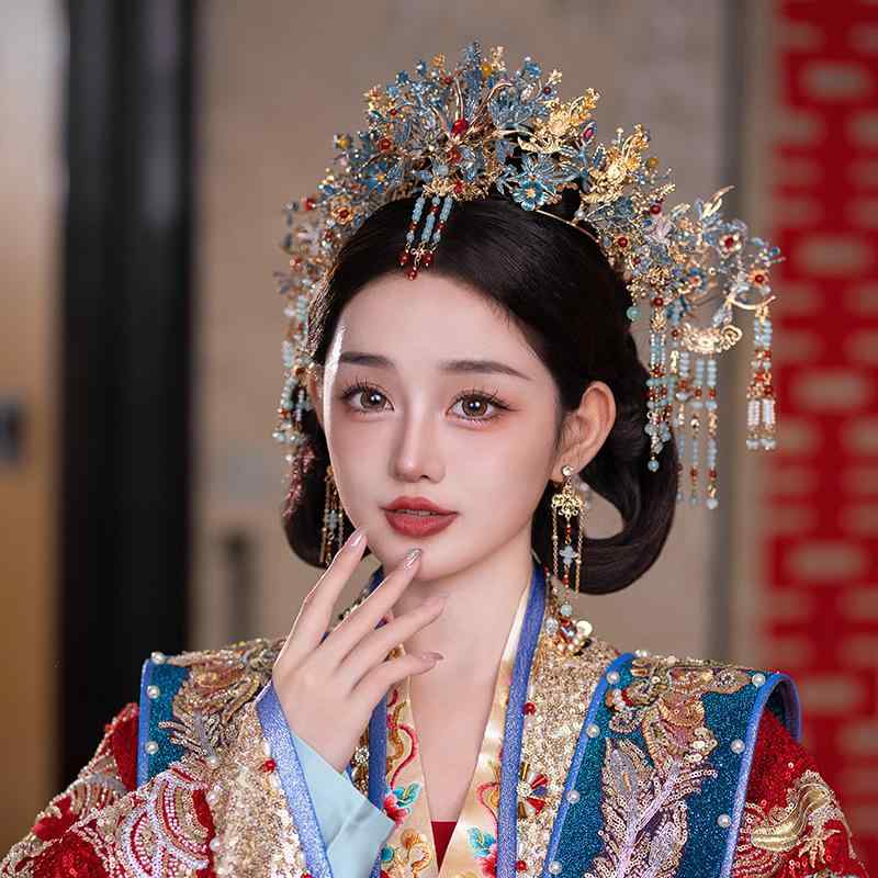 ティアラ レディース 華燭の典 花嫁御寮 ジャケット冠 公方風 白水晶 手作り 御前上等感 アロイ 頭顱御召しもの 髪の毛付属物 華燭の典 イヤークリップ 華燭の典 髪の毛宝飾品