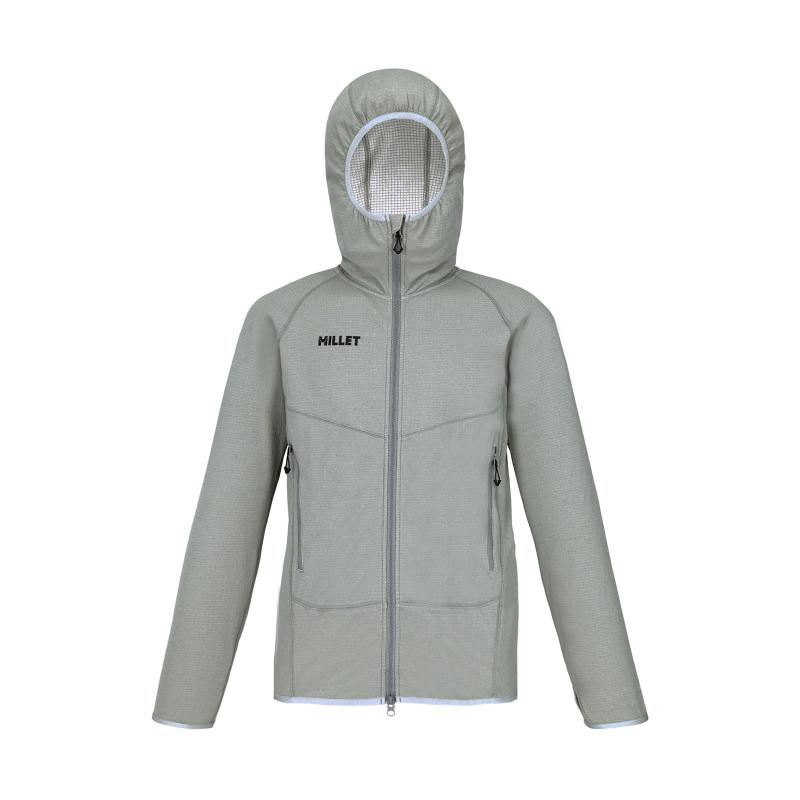 MILLET(ミレー) 秋冬 登山インナードライ グリッド フーディ MIV02040メンズ｜pure bliss