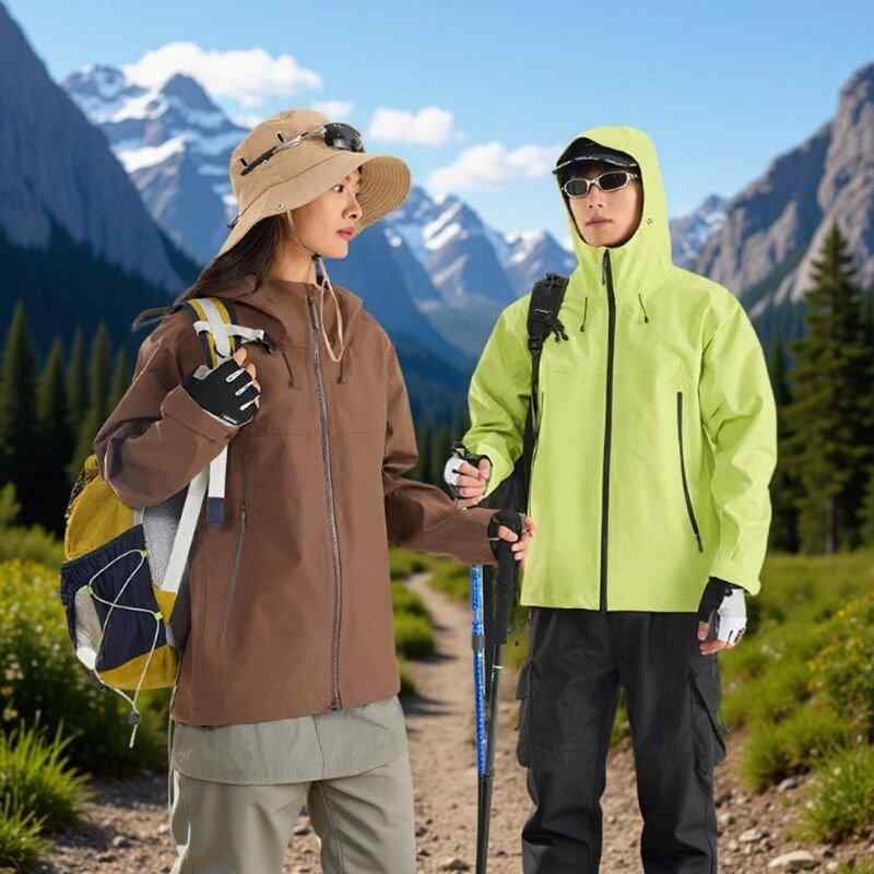 御山パーカー レディース メンズ ユニ一発やる 撥水 防風 透湿 軽さ アウター 上衣 山登り 魚釣り アウトドア 上衣 ボンネット付き添い人