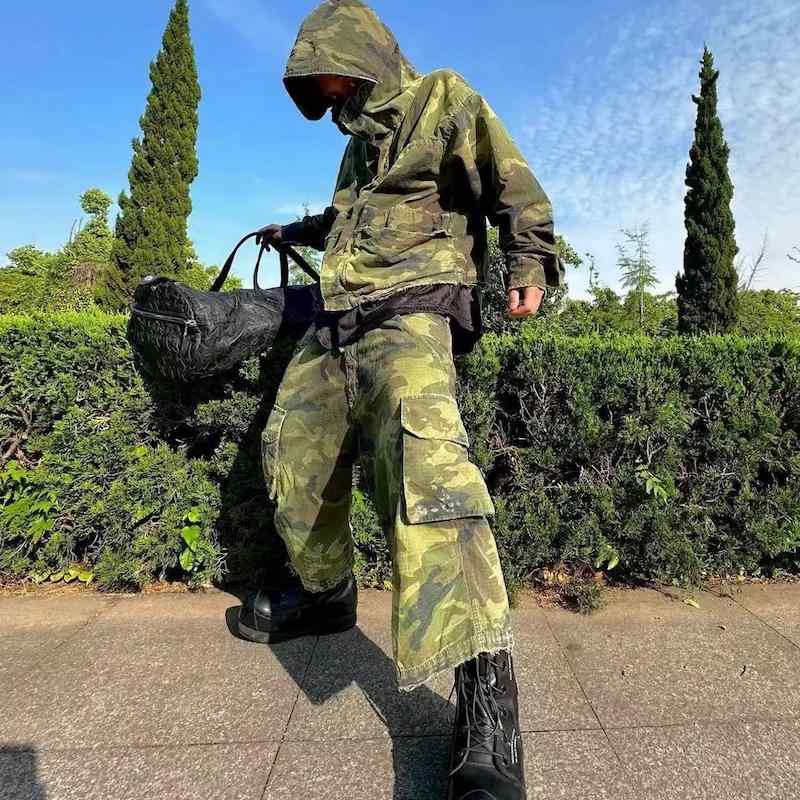 二分の一ズボン下 メンズ ミリタリー 偽装柄 広広とした影ぼうし カーゴパンツ 細工物ズボン下 表どおり 不都合産業 ゆったり 綿織物 心地よい 通気性 耐摩耗性 ボトムス