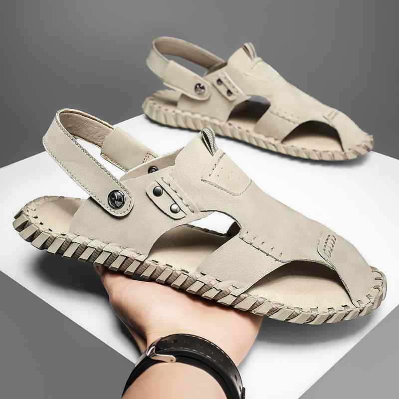 サンダル メンズ トングサンダル  PUなめし革 砂浜サンダル フラットソール 一方ならずない 履き分かりやすい 心地よい 今めかしい 軽さ 上滑り打ち切り 水抜き 通気性 旅する たまり場 町若い衆 夏用 成人男性靴