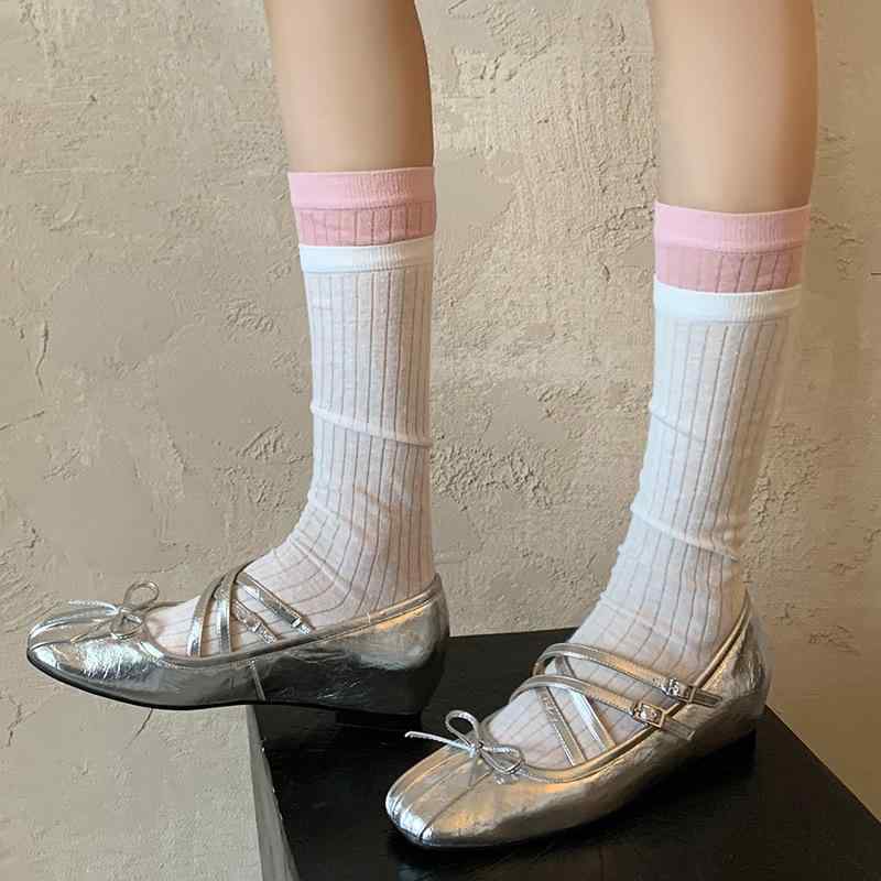 パンプス レディース 厚底 インヒール 4cm メタリック ギャザー クロス ストラップ バレエシューズ 痛くない スクエアトゥ ローヒール 履きやすい カジュアル 3シーズン 快適|pure bliss