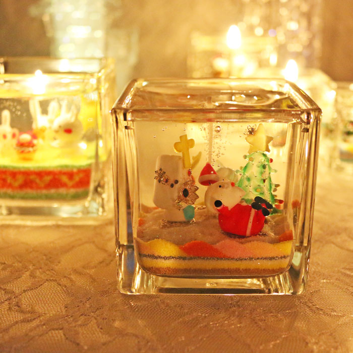 磨ぎ澄ます代物 おっちょこちょいサンタ蝋燭 はり術計 転んだサンタ 樹木 トナカイ 雪降だるま 会堂 ろうそく キャンドル サンタ さんた クリスマス 具足 出展 正本 手作り Daemlu Cl