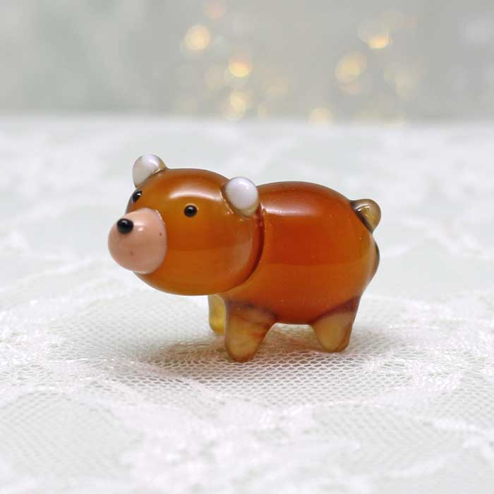 楽天市場】ガラス細工 パンダさん(立) パンダ ぱんだ 動物 森 林 緑