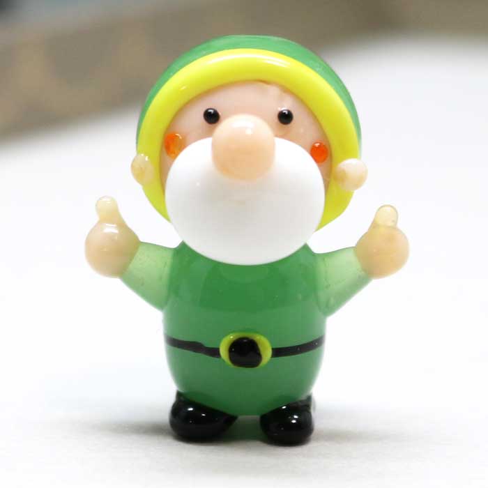 楽天市場】ガラス細工 小人さん(オレンジ) 小人 コビト こびと 冒険