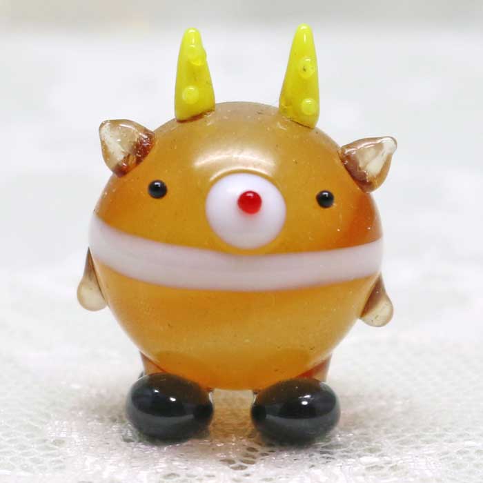 門松　ガラス細工　ミニチュア 楽天市場】ガラス細工 ミニ門松(赤) お正月 門松 かどまつ まつ