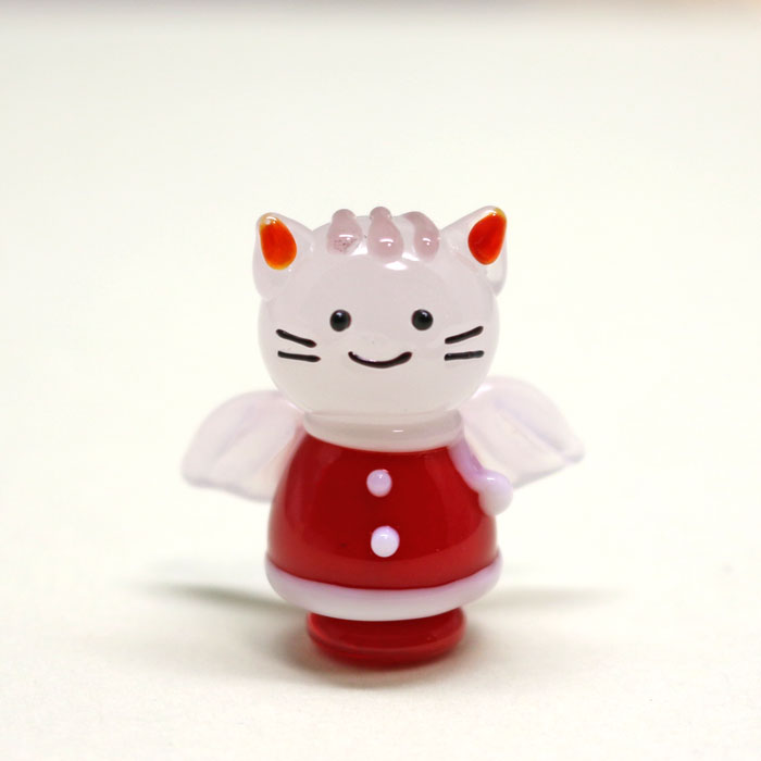 休日の酔っ払い猫　ガラス細工　ミニチュア 楽天市場】ガラス細工 酔っ払いな三毛猫(ワイン) ネコ 猫 ねこ