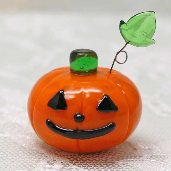 小さめかぼちゃ　ガラス細工　ミニチュア 小さめかぼちゃ ガラス細工 ミニチュア pl-gsq-100604_3.jpg