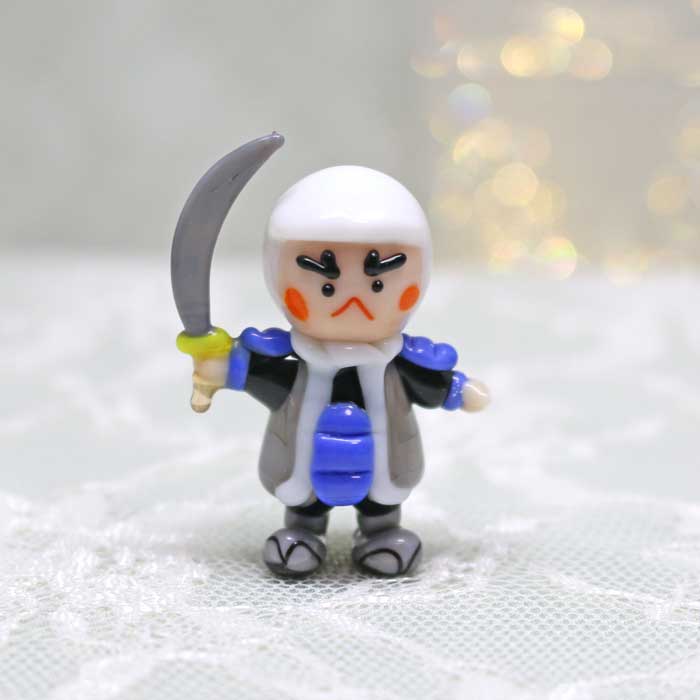 楽天市場】ガラス細工 真田幸村 真田幸村 さなだゆきむら 戦国 武将