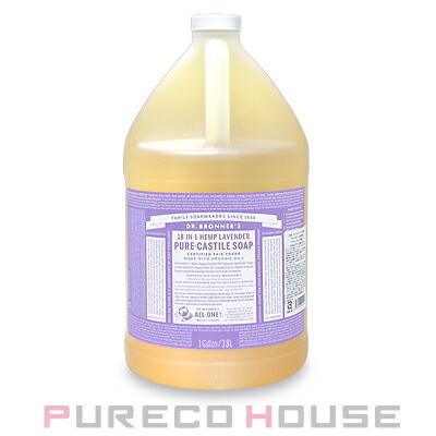 【送料無料】ドクターブロナー(Dr.Bronner's)マジックソープラベンダー3785ml（パープル）(レフィル)☆BIGサイズ！【同梱不可】【メール便は使えません】