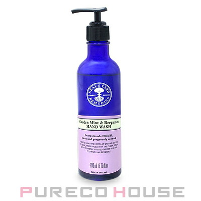 NEAL'SYARDREMEDIES(ニールズヤードレメディーズ)ガーデンミント&ベルガモットハンドウォッシュ200ml【メール便は使えません】