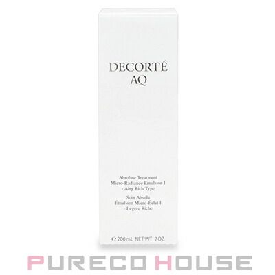 コーセー コスメデコルテ AQ アブソリュート エマルジョン マイクロラディアンス I (乳液) 200ml｜プレコハウス