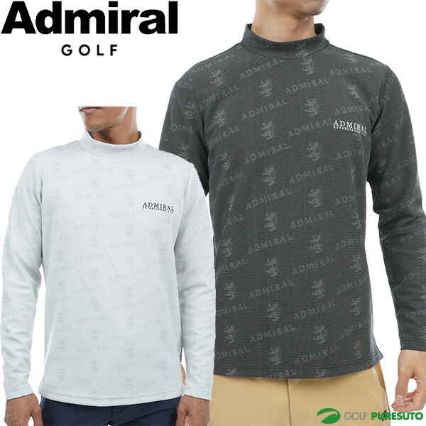 楽天市場】アドミラル ゴルフ 長袖 モックネックシャツ