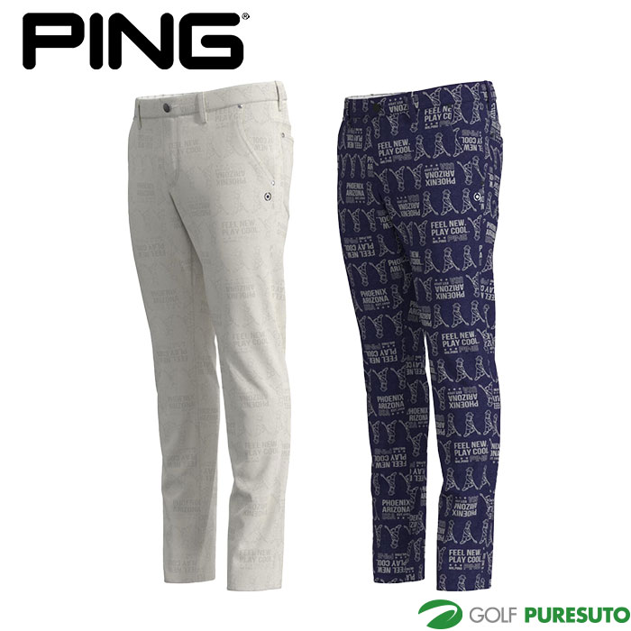 ピンアパレル　PING APPAREL　ゴルフ　中綿ストレッチパンツ　モノグラム 楽天市場】ピン ゴルフ PINGモノグラム柄 ソニックキルト 防風 撥水