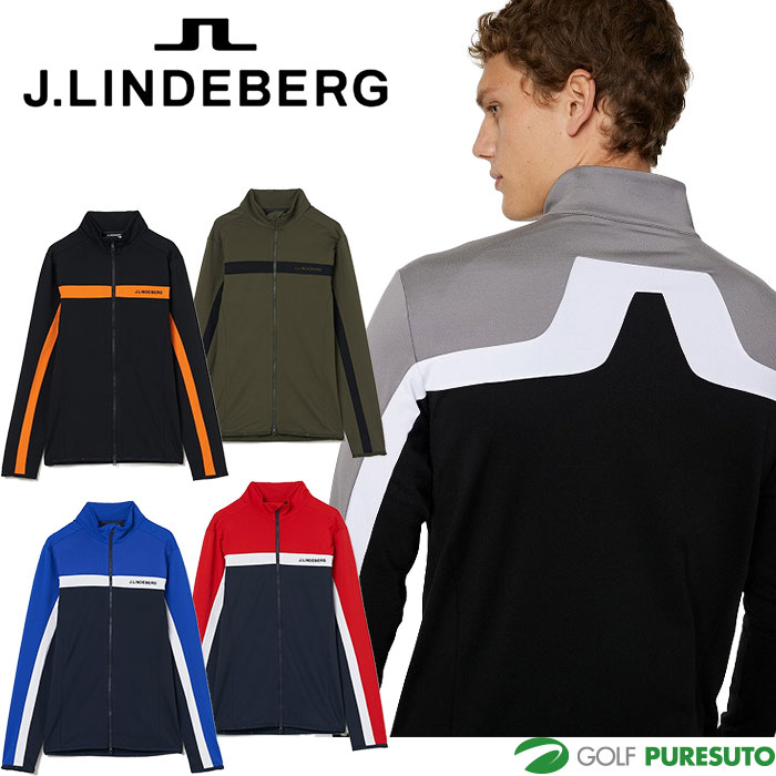 J.LINDEBERG 裏起毛ダブルジップジャケット バックブリッジ グレー M 楽天市場】J.リンドバーグ ゴルフ バックブリッジ ミッドレイヤー 071