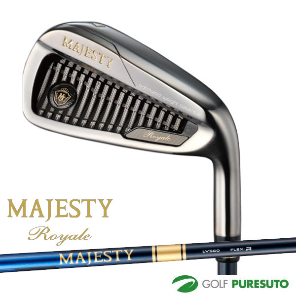 【最大2,000円OFFクーポン配布！14日20：00～17日 09：59限定！】 マジェスティ ゴルフ MAJESTY Royale アイアン 単品（#5） 2025年モデル MJ Royale LV560B カーボンシャフト[日本仕様]【■Ma■】