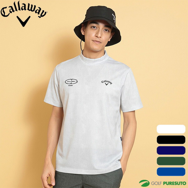 Callaway Golf キャロウェイゴルフ Ｔシャツ モックネック L 白 カジュアルゴルフドットコムby PALM SPRINGSにCallaway Apparel