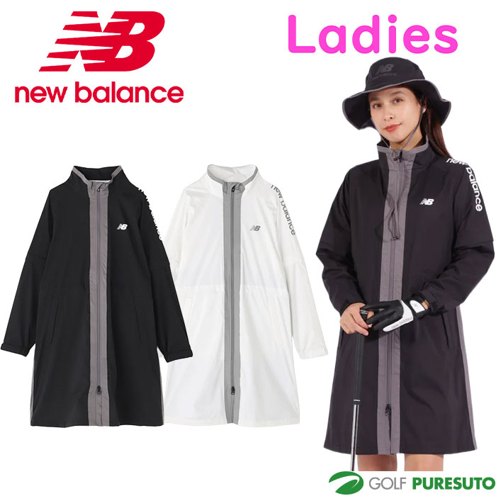 new balance ニューバランス　ワンピースフード付きレインコート ニューバランス ゴルフ レディース レインウェア ワンピース New